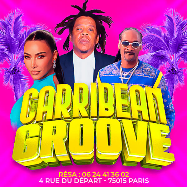 SOIREE CARRIBBEAN GROOVE / CLUB/ ROOFTOP /TERRASSE SONORISÉE