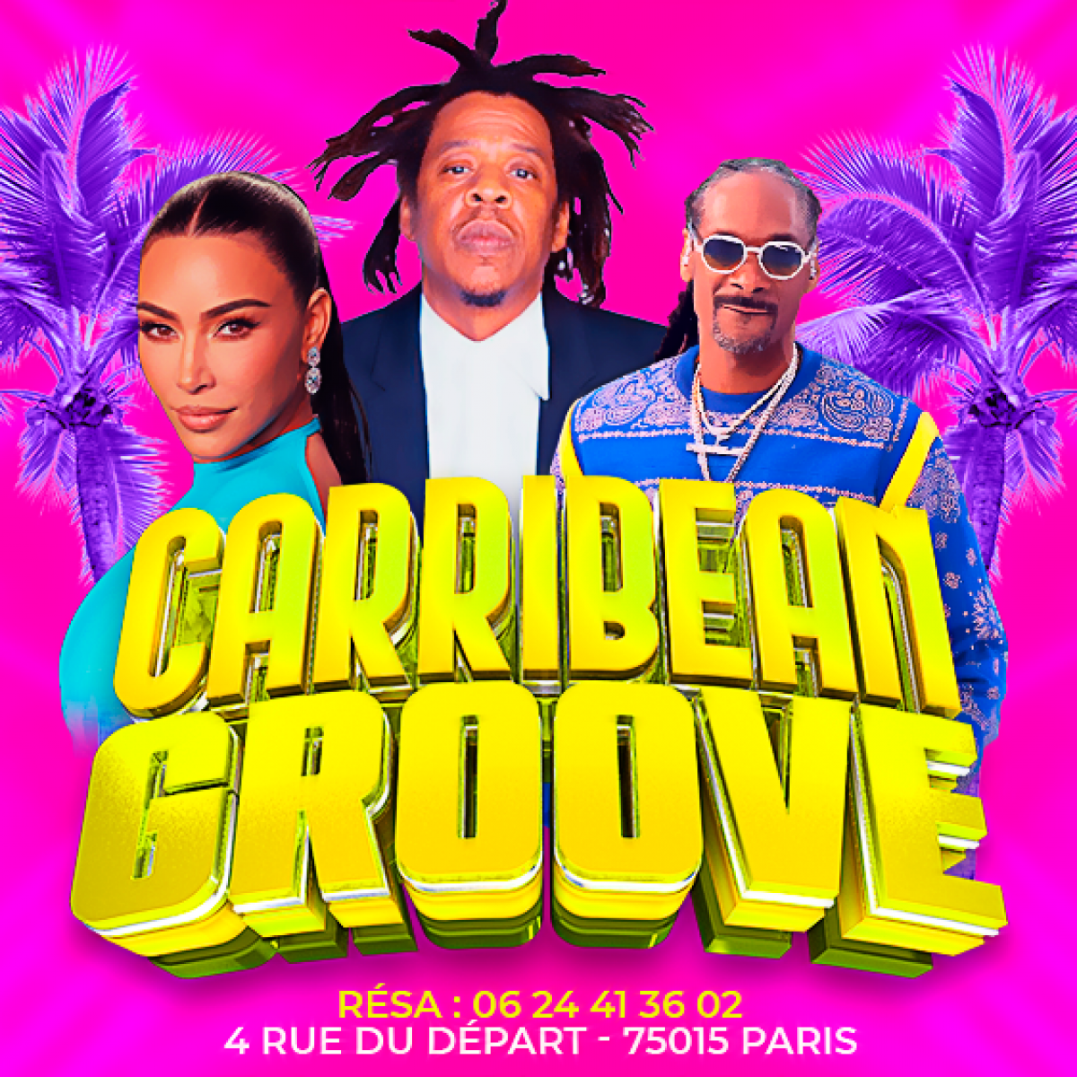 SOIREE CARRIBBEAN GROOVE / CLUB/ ROOFTOP /TERRASSE SONORISÉE